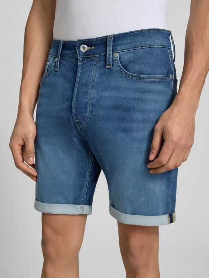JACK & JONES JEANS INTELLIGENCE JJIRICK JJICON denim regular short blue denim - Foto 5