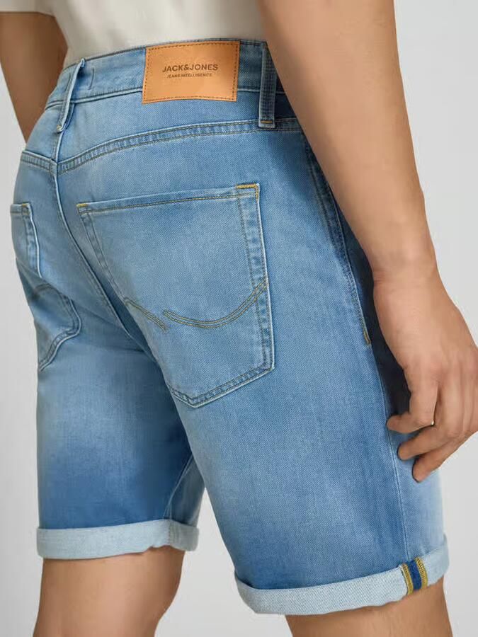 Jack & Jones Short JJIRICK met omslag en knoopsluiting voor de zomer effen regular fit web five-pocket-stijl elastisch - Foto 11