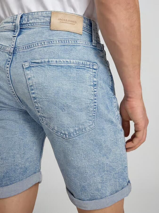 JACK & JONES JEANS INTELLIGENCE JJIRICK JJIORIGINAL denim regular short light blue denim - Foto 5