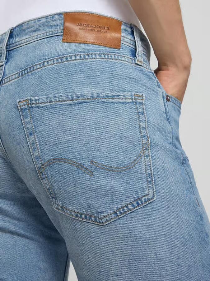 JACK & JONES JEANS INTELLIGENCE JJIRICK JJIORIGINAL denim regular short blue denim - Foto 4