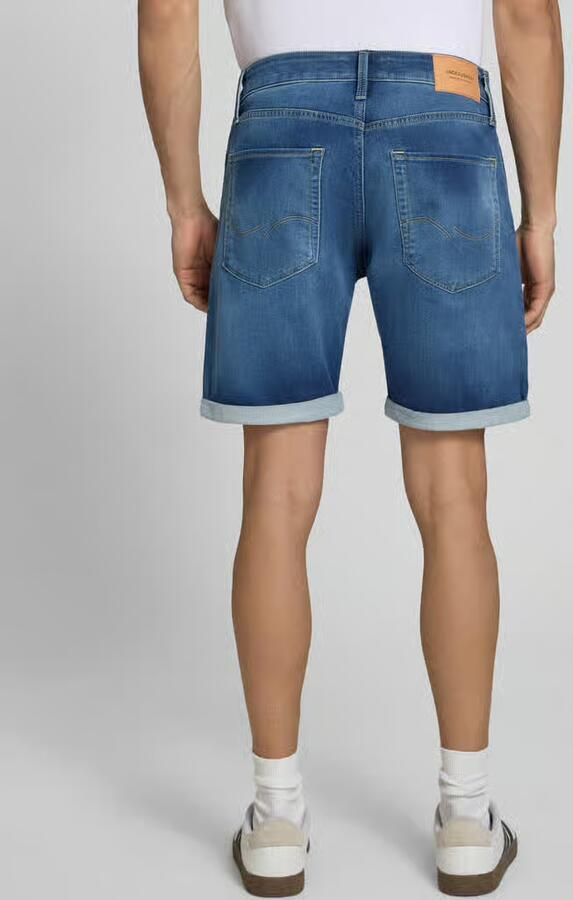 JACK & JONES JEANS INTELLIGENCE JJIRICK JJICON denim regular short blue denim - Foto 9