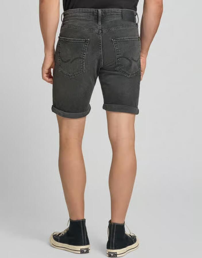 JACK & JONES JEANS INTELLIGENCE JJIRICK JJIORIGINAL denim regular short black denim - Foto 2