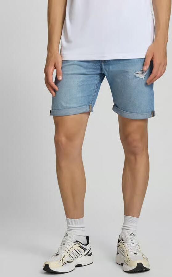 JACK & JONES JEANS INTELLIGENCE JJIRICK JJIORIGINAL denim regular short blue denim - Foto 5