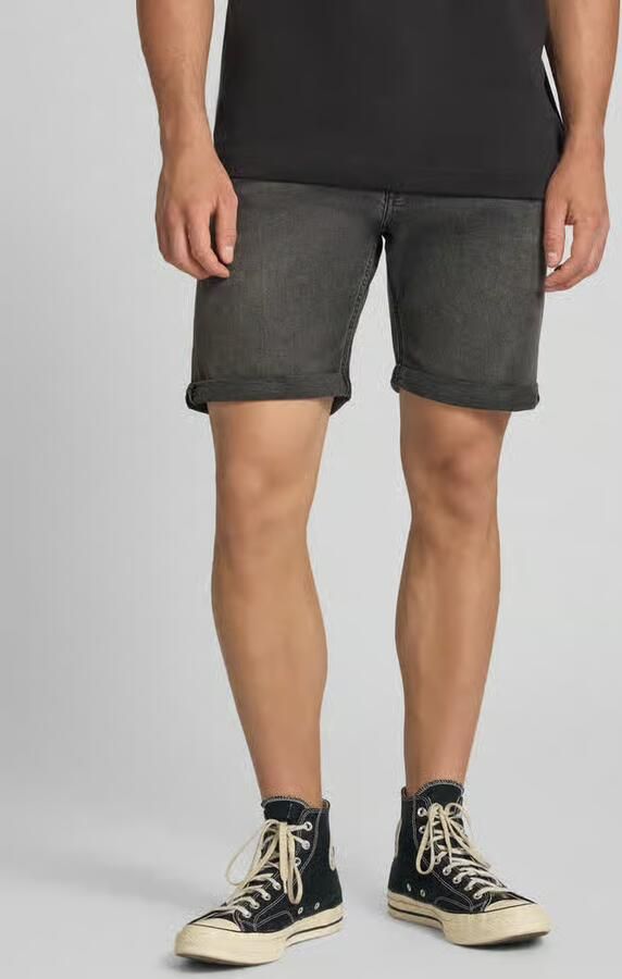 JACK & JONES JEANS INTELLIGENCE JJIRICK JJIORIGINAL denim regular short black denim - Foto 10
