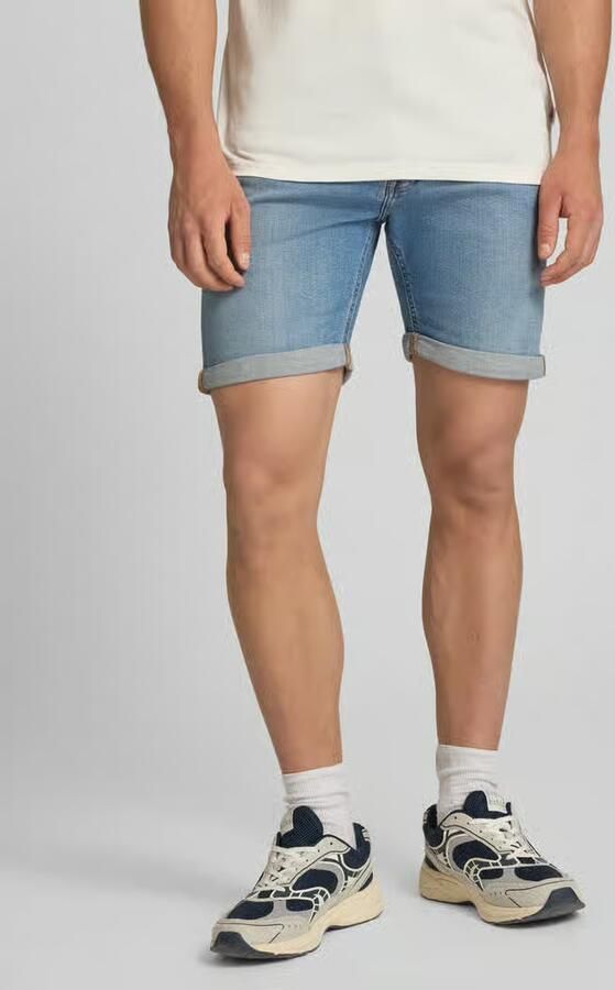 JACK & JONES JEANS INTELLIGENCE JJIRICK JJIORIGINAL denim regular short blue denim - Foto 6