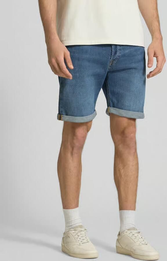 JACK & JONES JEANS INTELLIGENCE JJIRICK JJIORIGINAL denim regular short blue denim - Foto 8