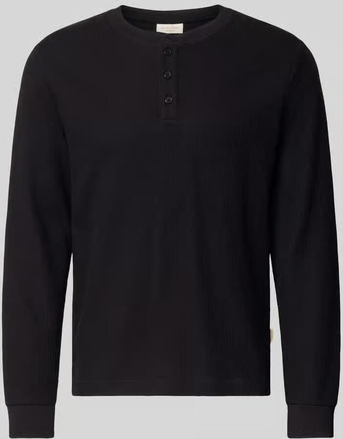 Jack & jones regular fit longsleeve in brei-look model 'Niagara'