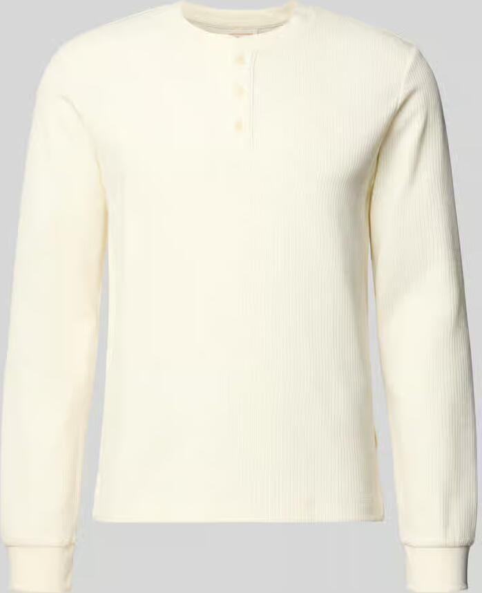 Jack & jones regular fit longsleeve in brei-look model 'Niagara'