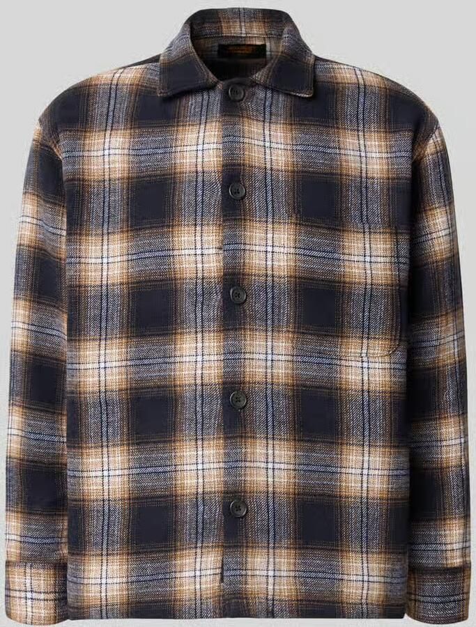 Jack & jones Regular Fit overhemdjack met borstzak model 'SOHO OLLIE'