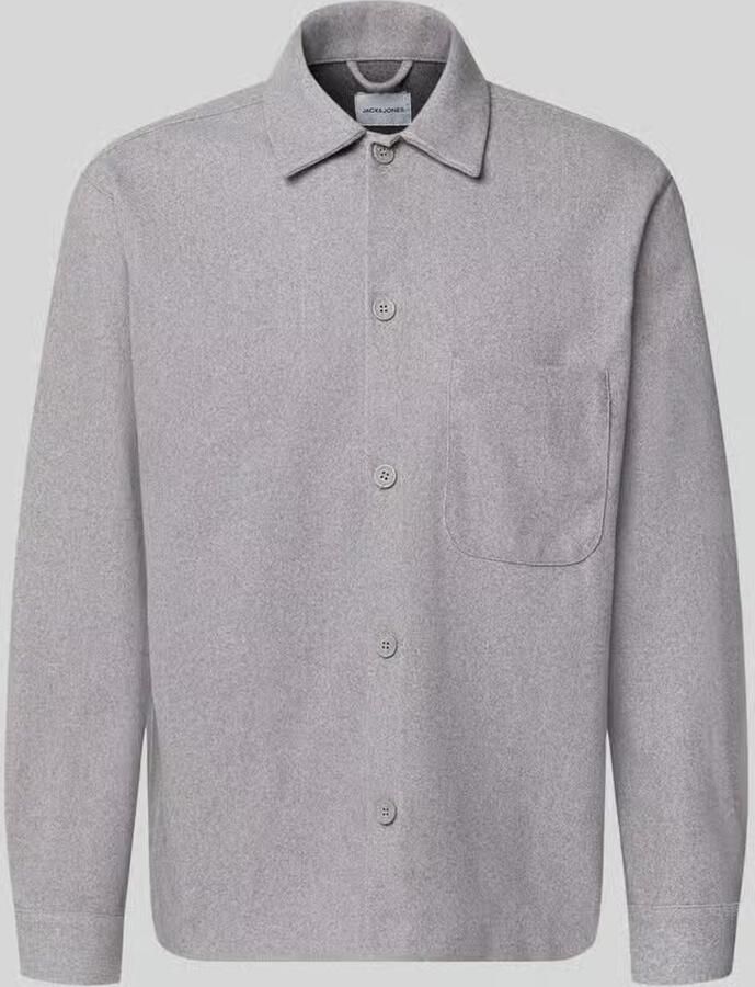 Jack & jones Regular Fit overhemdjack met kentkraag model 'REGENT'