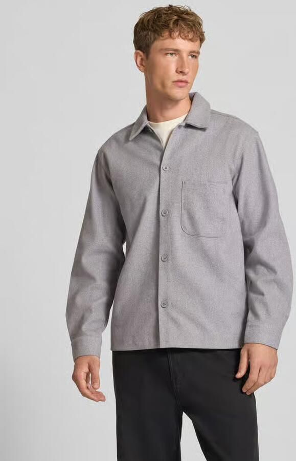 Jack & jones Regular Fit overhemdjack met kentkraag model 'REGENT' - Foto 3