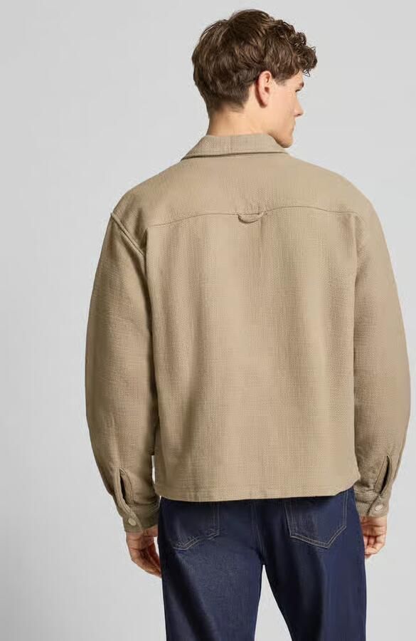 Jack & jones Regular fit overhemdjack met structuurpatroon model 'Upstate'
