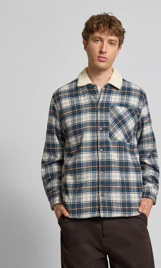 Jack & jones Regular fit overhemdjack met voering van teddybont model 'ZAC' - Foto 2