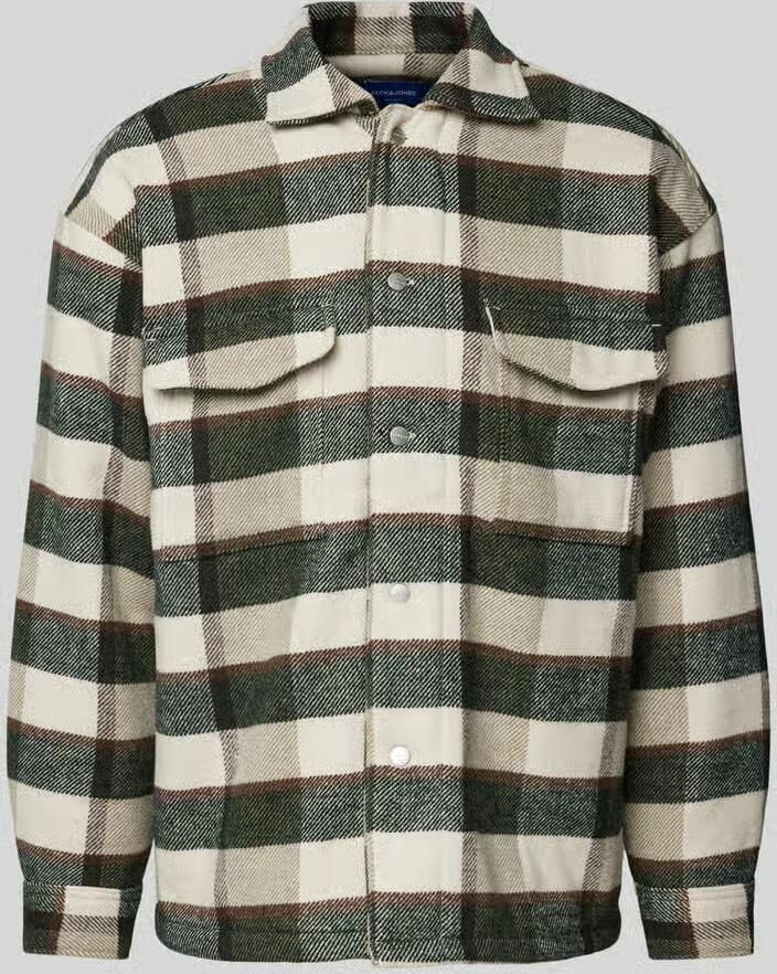 Jack & jones Regular fit overhemdjack met borstzakken - Foto 2
