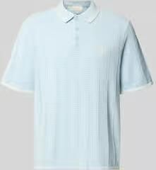 Jack & jones regular fit poloshirt in brei-look model 'Menton'