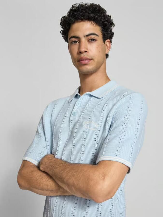 Jack & jones regular fit poloshirt in brei-look model 'Menton'