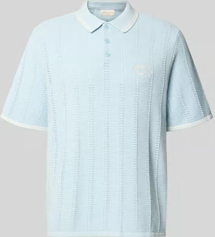 Jack & jones regular fit poloshirt in brei-look model 'Menton' - Foto 2