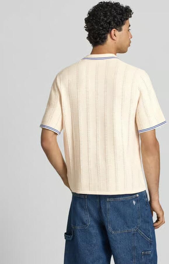 Jack & jones regular fit poloshirt in brei-look model 'Menton' - Foto 2