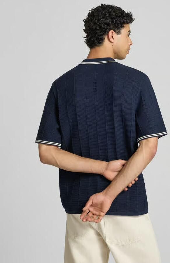 Jack & jones regular fit poloshirt in brei-look model 'Menton' - Foto 2