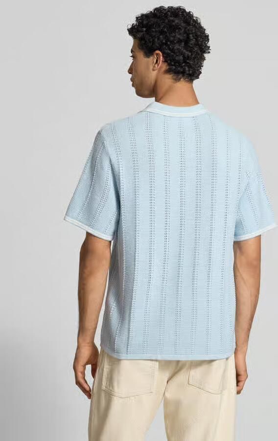 Jack & jones regular fit poloshirt in brei-look model 'Menton' - Foto 3