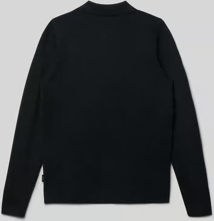 Jack & jones Regular fit poloshirt in gebreide look model 'Bradfort'