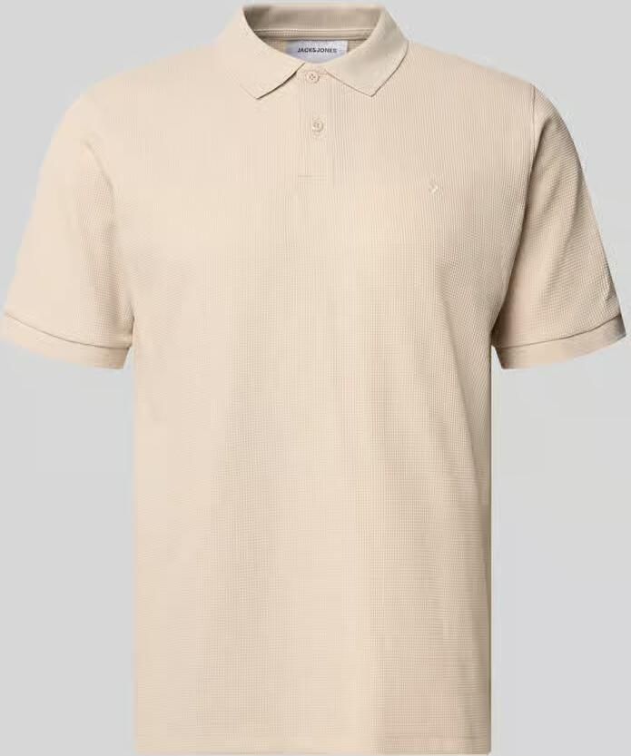 Jack & jones regular fit poloshirt met structuurpatroon model 'AUSTIN' - Foto 8