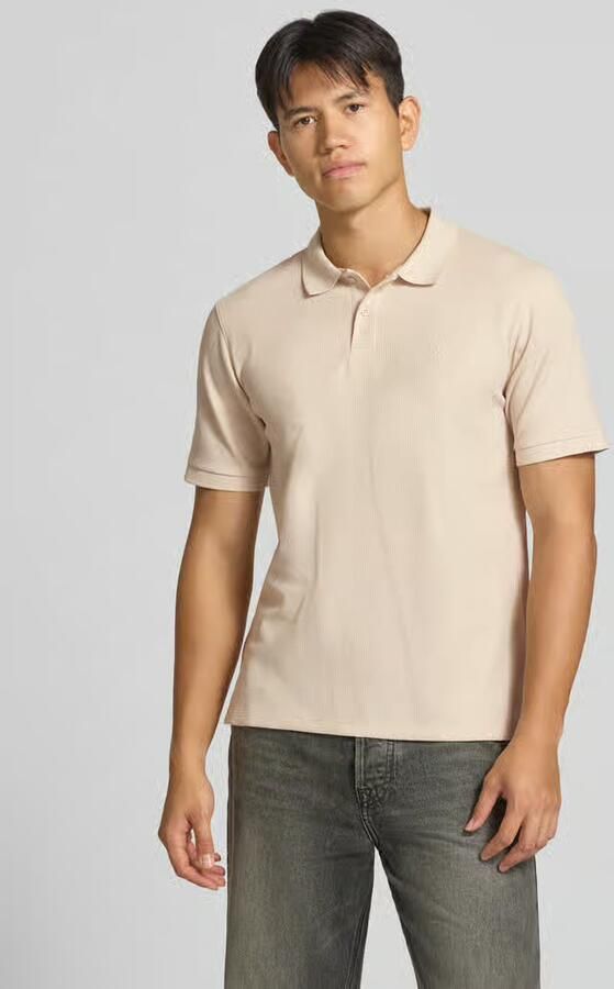 Jack & jones regular fit poloshirt met structuurpatroon model 'AUSTIN' - Foto 10