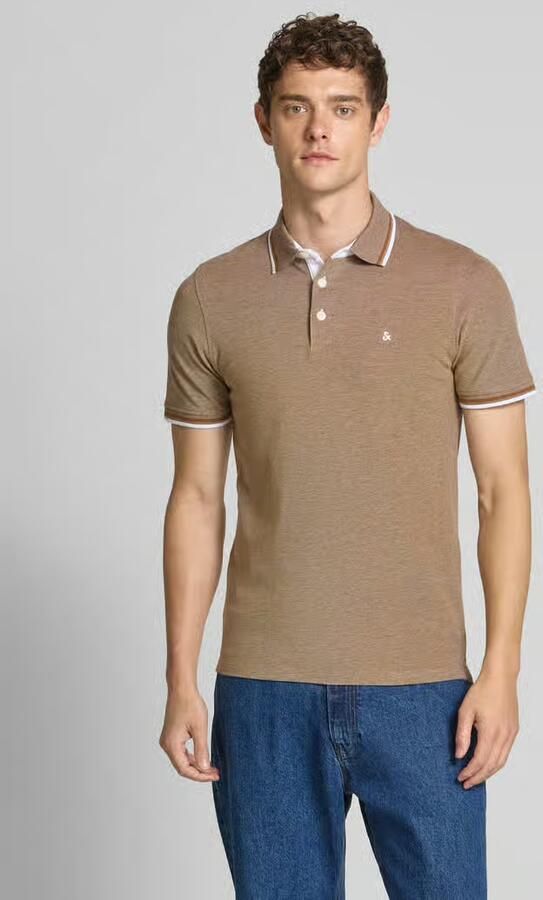 Jack & jones Regular fit poloshirt met knoopsluiting model 'PAULOS' - Foto 9