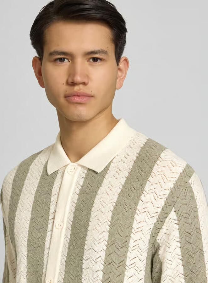 Jack & jones regular fit poloshirt met knoopsluiting model 'TYLER'