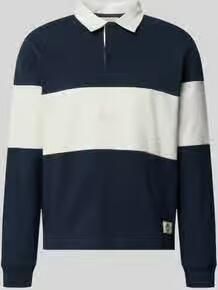 Jack & jones Regular fit poloshirt met labelstitching model 'FREDERIKSBERG'