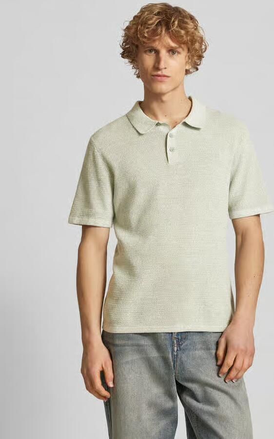 Jack & jones Regular fit poloshirt met labelstitching model 'GEORGE' - Foto 4