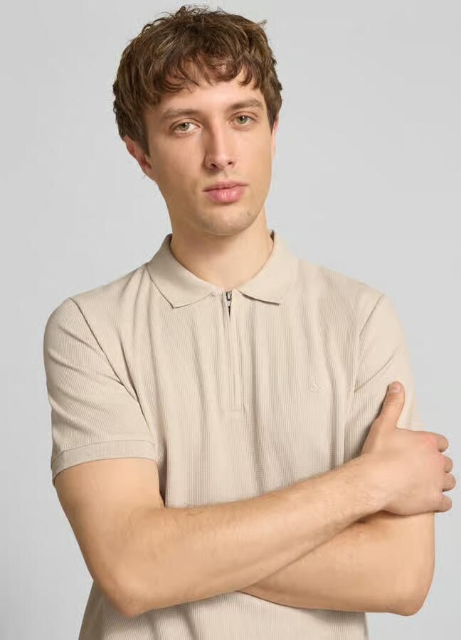 Jack & jones regular fit poloshirt met ritssluiting model 'AUSTIN' - Foto 8