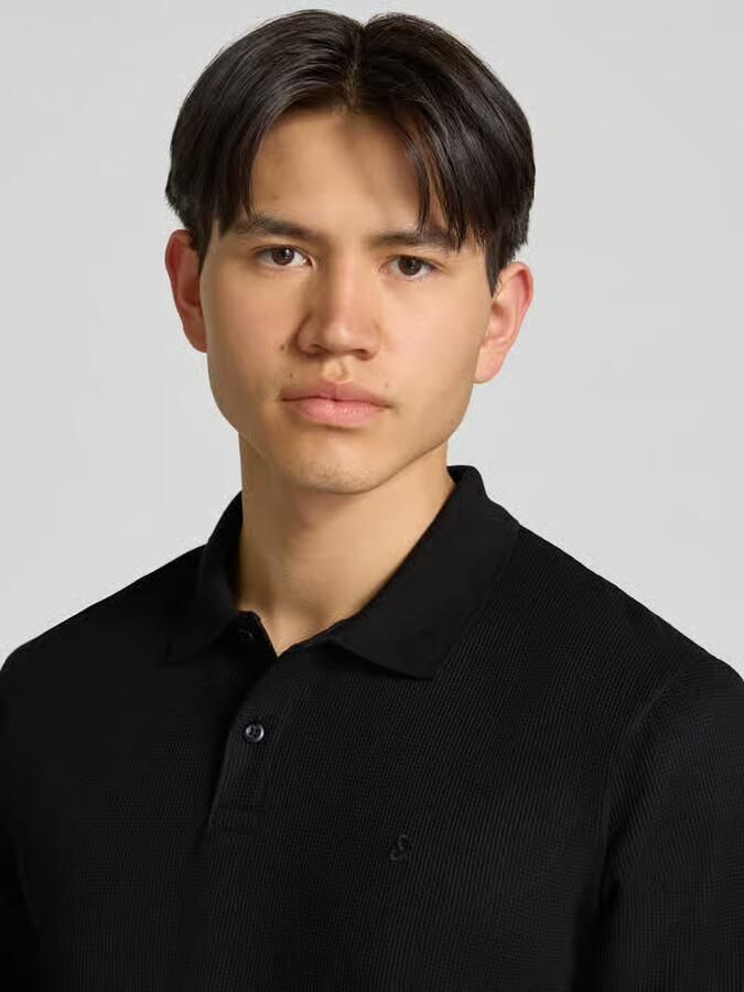 Jack & jones regular fit poloshirt met structuurpatroon model 'AUSTIN' - Foto 9