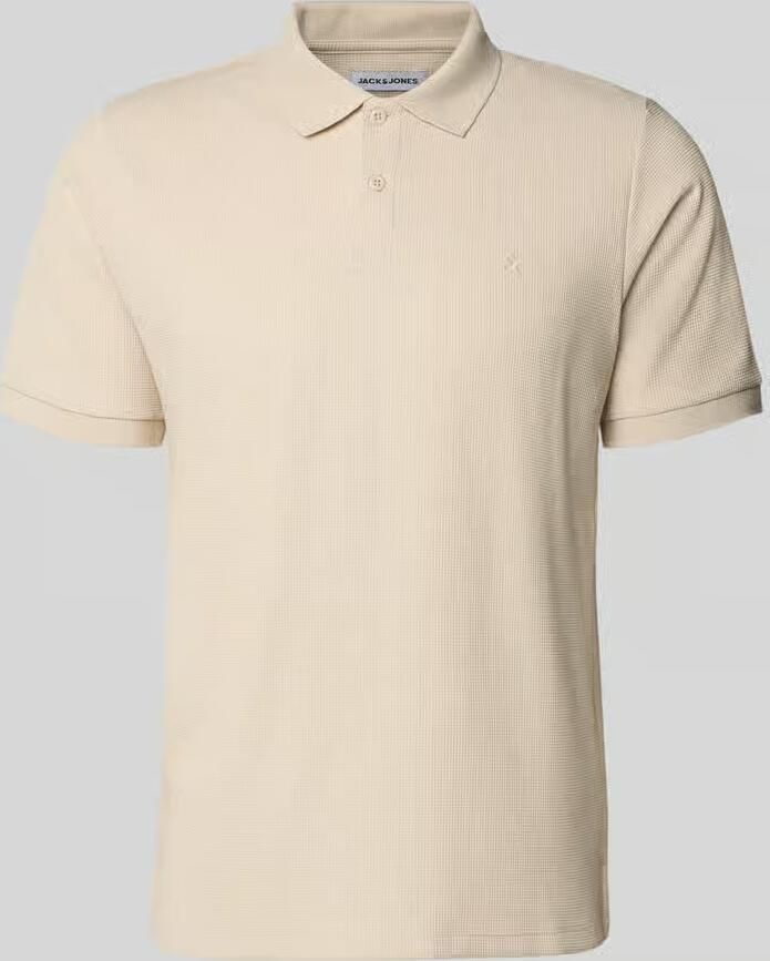 Jack & jones regular fit poloshirt met structuurpatroon model 'AUSTIN' - Foto 9