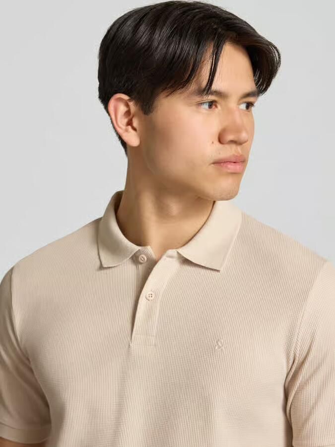 Jack & jones regular fit poloshirt met structuurpatroon model 'AUSTIN' - Foto 7
