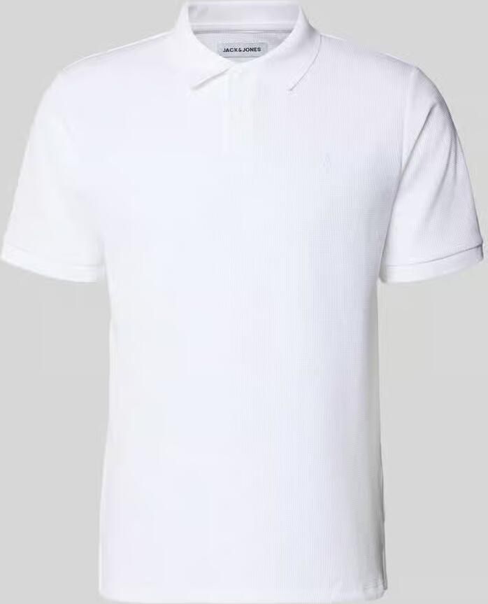 Jack & jones regular fit poloshirt met structuurpatroon model 'AUSTIN' - Foto 12