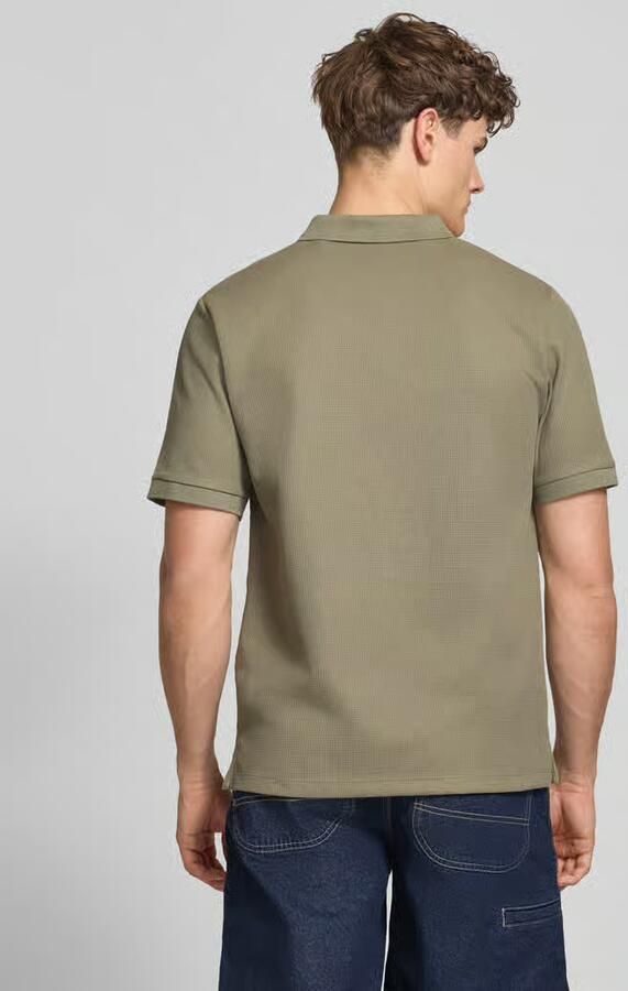 Jack & jones regular fit poloshirt met structuurpatroon model 'AUSTIN' - Foto 5