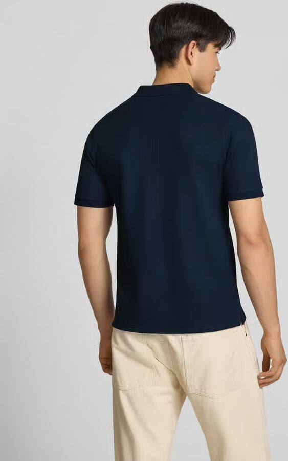 Jack & jones regular fit poloshirt met structuurpatroon model 'AUSTIN' - Foto 5