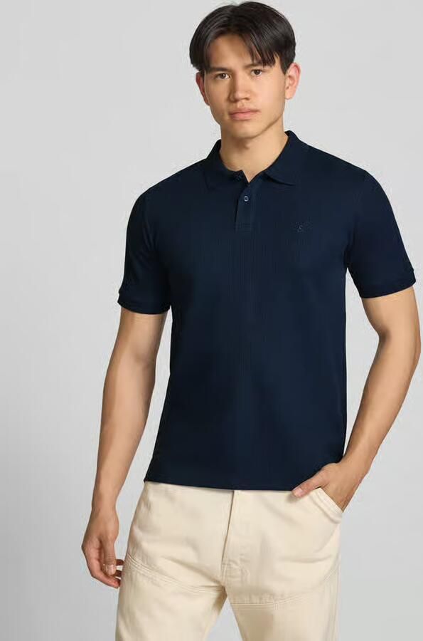 Jack & jones regular fit poloshirt met structuurpatroon model 'AUSTIN' - Foto 7