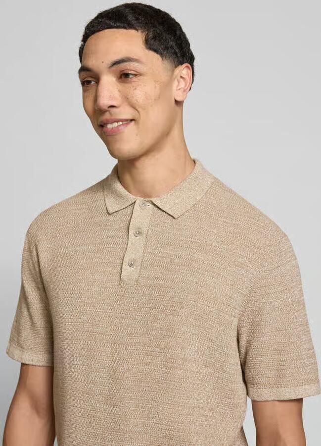 Jack & jones regular fit poloshirt met structuurpatroon model 'GEORGE' - Foto 2