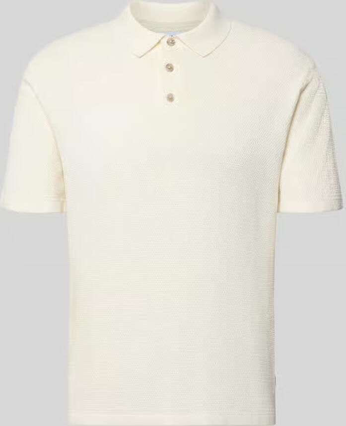 Jack & jones regular fit poloshirt met structuurpatroon model 'GEORGE' - Foto 3