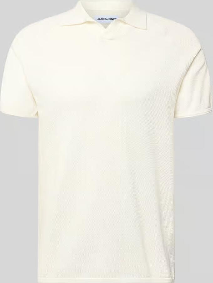 Jack & jones regular fit poloshirt met structuurpatroon model 'HILL' - Foto 2