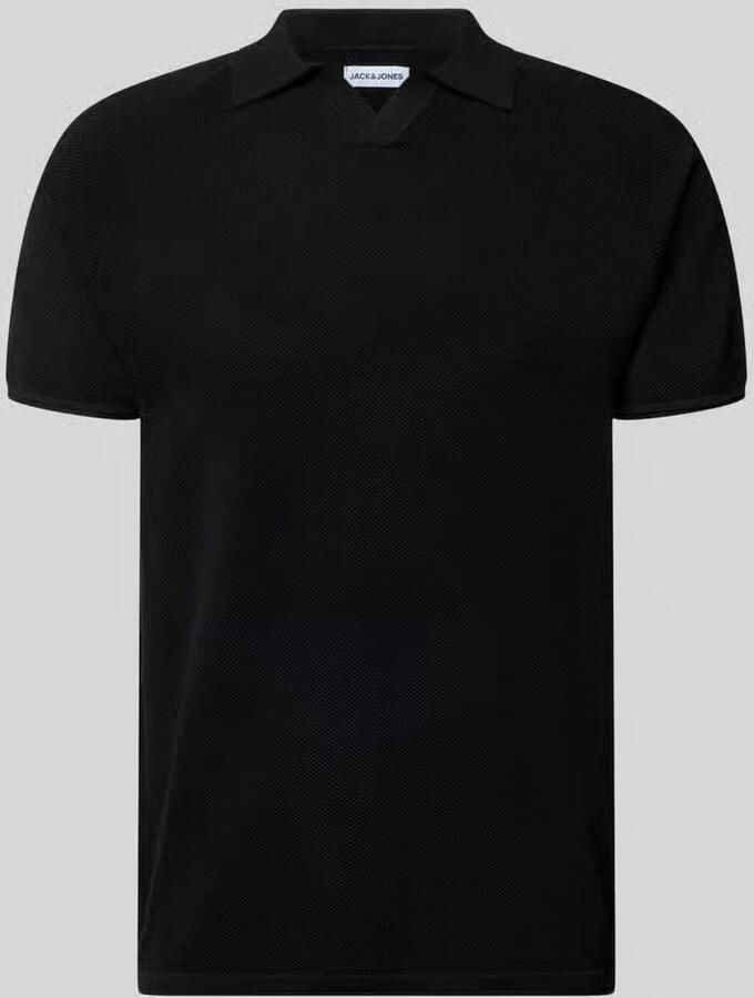 Jack & jones regular fit poloshirt met structuurpatroon model 'HILL' - Foto 2