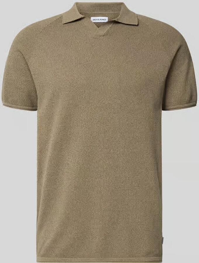 Jack & jones regular fit poloshirt met structuurpatroon model 'HILL' - Foto 2
