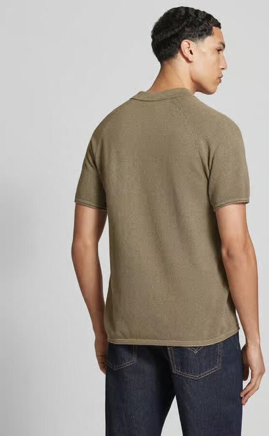 Jack & jones regular fit poloshirt met structuurpatroon model 'HILL' - Foto 2