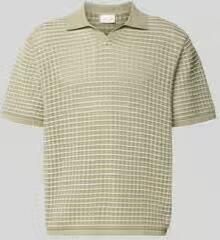 Jack & jones regular fit poloshirt met V-hals