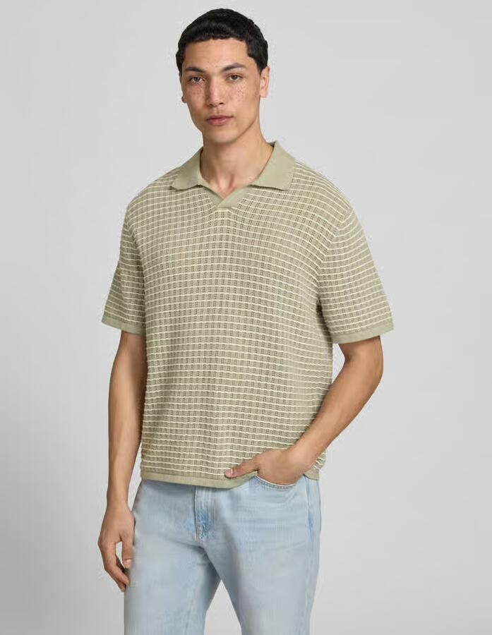 Jack & jones regular fit poloshirt met V-hals - Foto 2