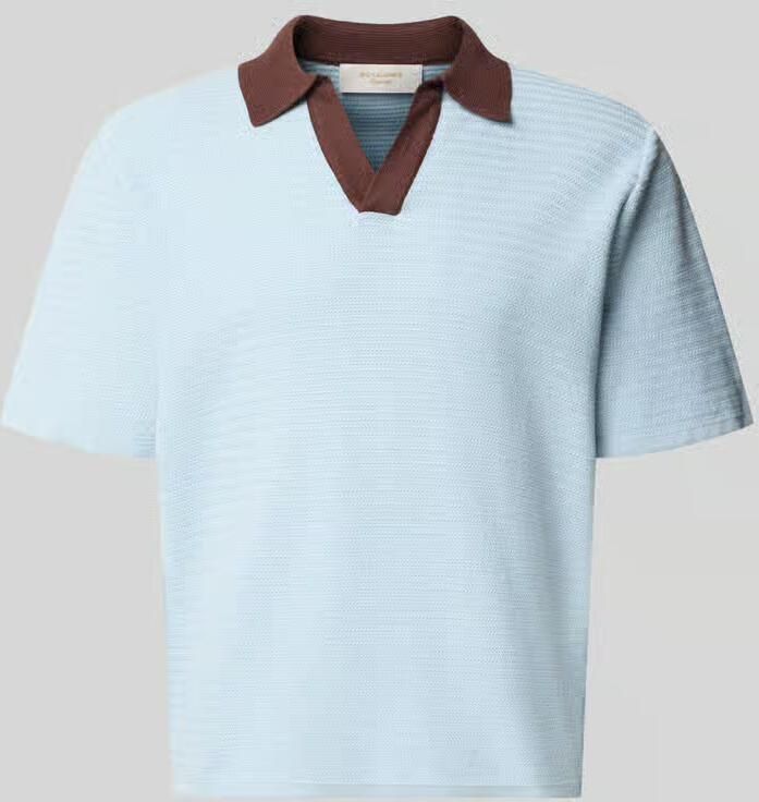 Jack & jones regular fit poloshirt met V-hals model 'COTEDAZUR' - Foto 2