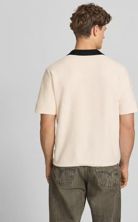 Jack & jones regular fit poloshirt met V-hals model 'COTEDAZUR' - Foto 2