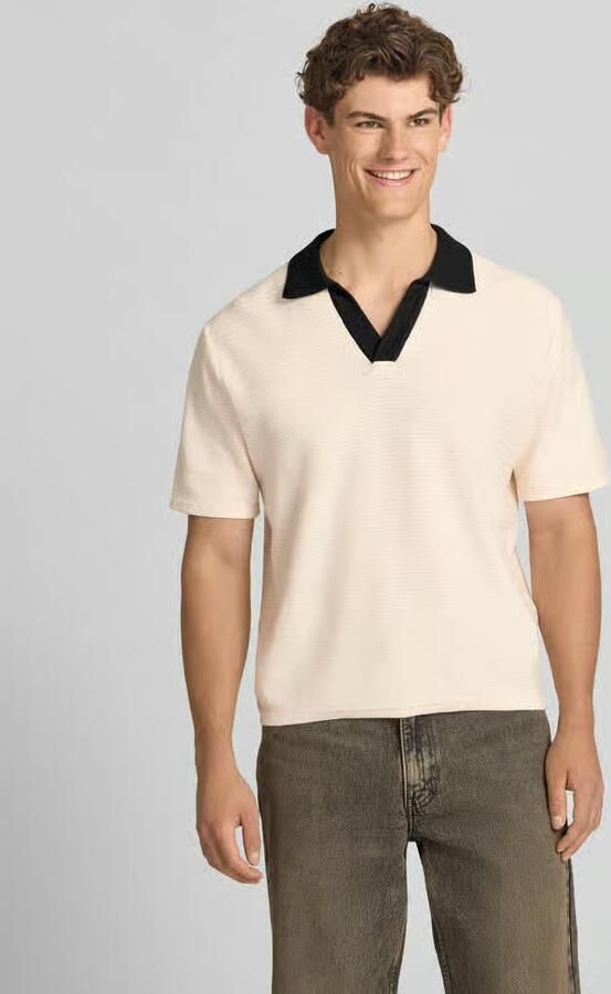Jack & jones regular fit poloshirt met V-hals model 'COTEDAZUR' - Foto 3